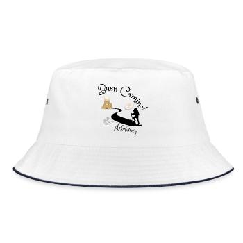 Camino de Santiago- Buen Camino - Bob - blanc/marine - Devant