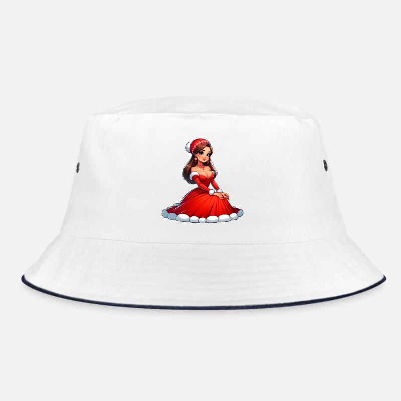 Ded Moroz Snegurotschka russischer Weihnachtsmann Bucket Hat