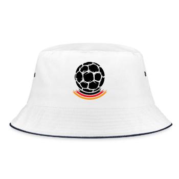 Ballon Handball Head Allemagne Équipe Equipe Championnats d’Europe - Bob - blanc/marine - Devant