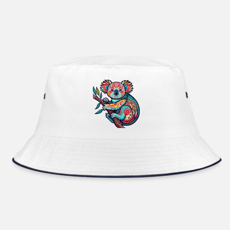 Koala - Bob - blanc/marine