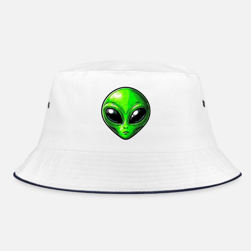 Martian Extraterrestrial Alien Bucket Hat