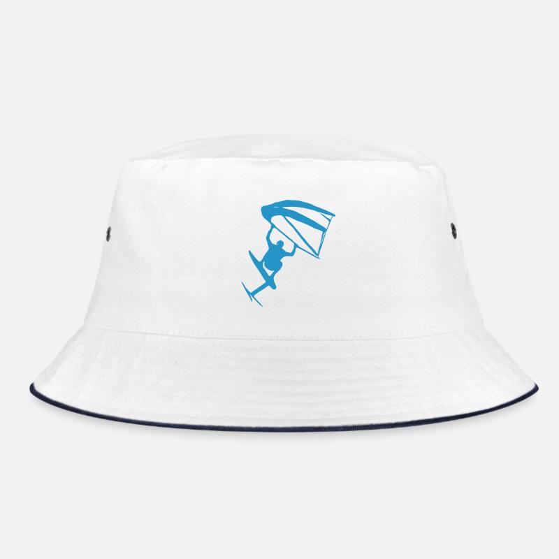 Wingfoiling Sticker Bucket Hat