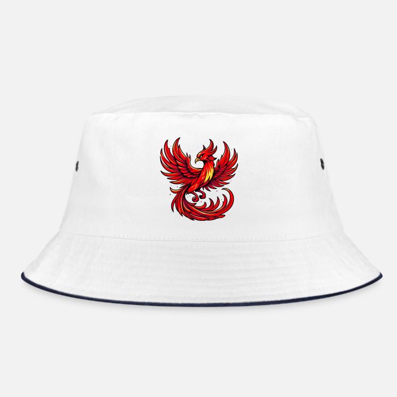 Red Phoenix Bucket Hat