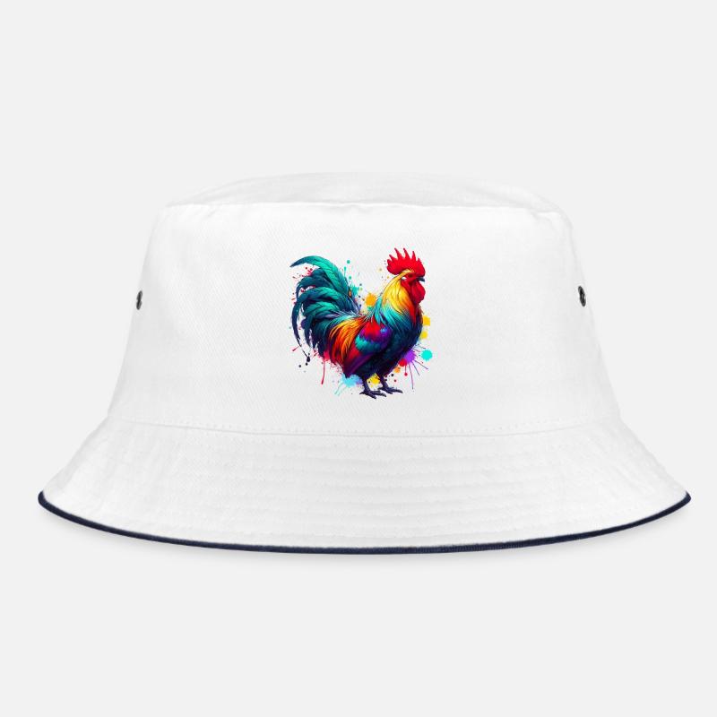Rooster Hen Bucket Hat