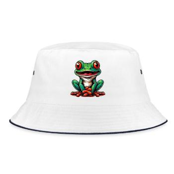 Grenouille - Bob - blanc/marine - Devant