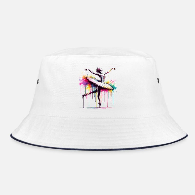 Ballet dancer with tutu Bucket Hat