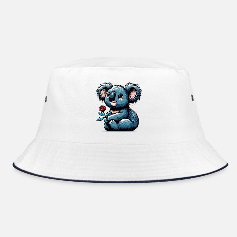 Koala - Bob - blanc/marine