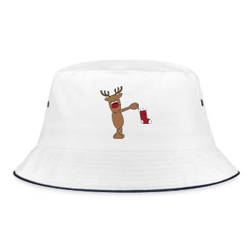 Cadeaux amusants pour Noël - Bob - blanc/marine - Devant