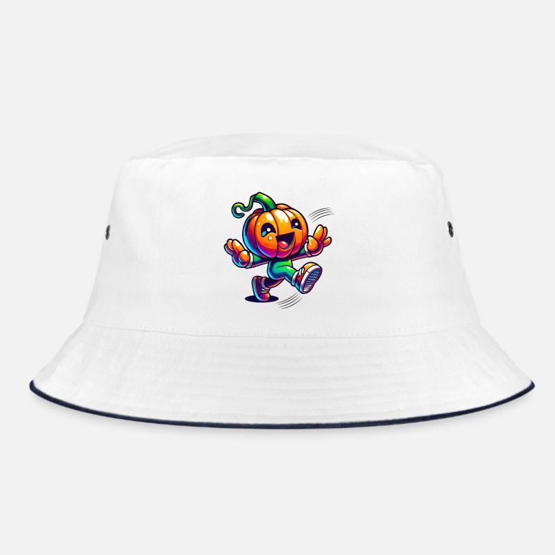 Dancing pumpkin - cute Halloween fun Bucket Hat