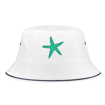 anniversary. Anniversary Decade. humor. funny - Bucket Hat - white/navy - Front