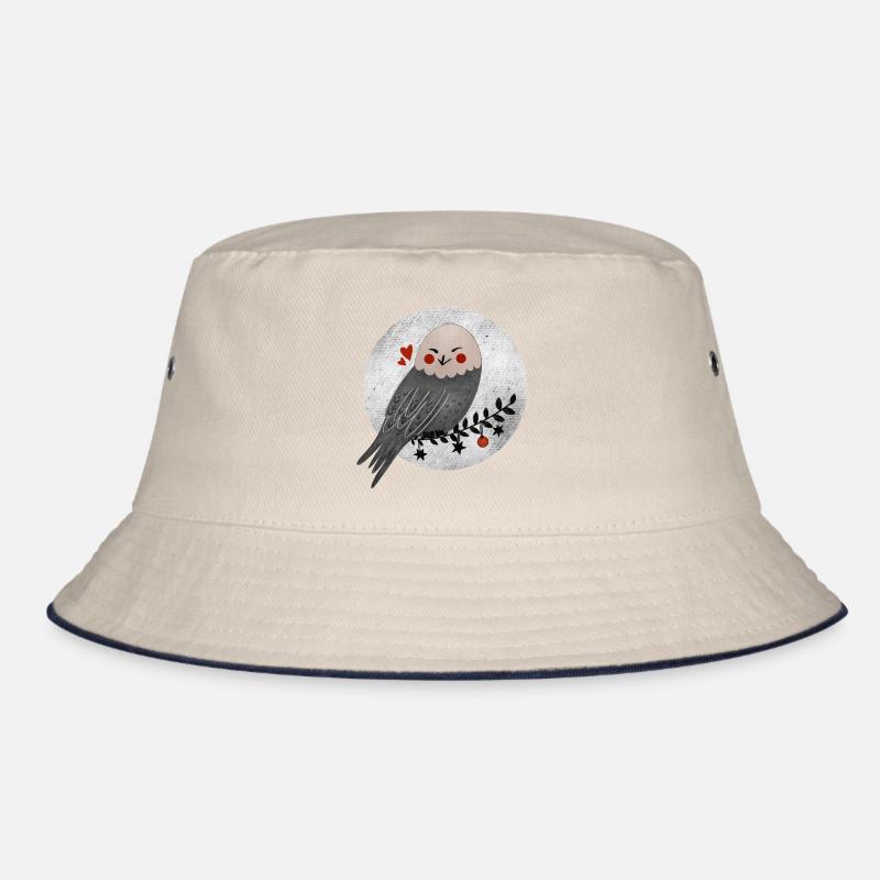 Weihnachtliche Eule Bucket Hat