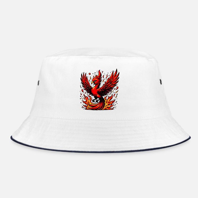 Roter Phönix Bucket Hat
