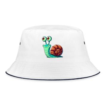 Escargot - Bob - blanc/marine - Devant