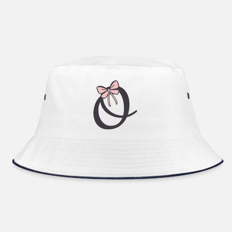 Anfangsbuchstabe O Schleifchen Bucket Hat