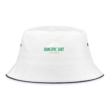 Run Epic Shit - Ultra Running - Bob - blanc/marine - Devant