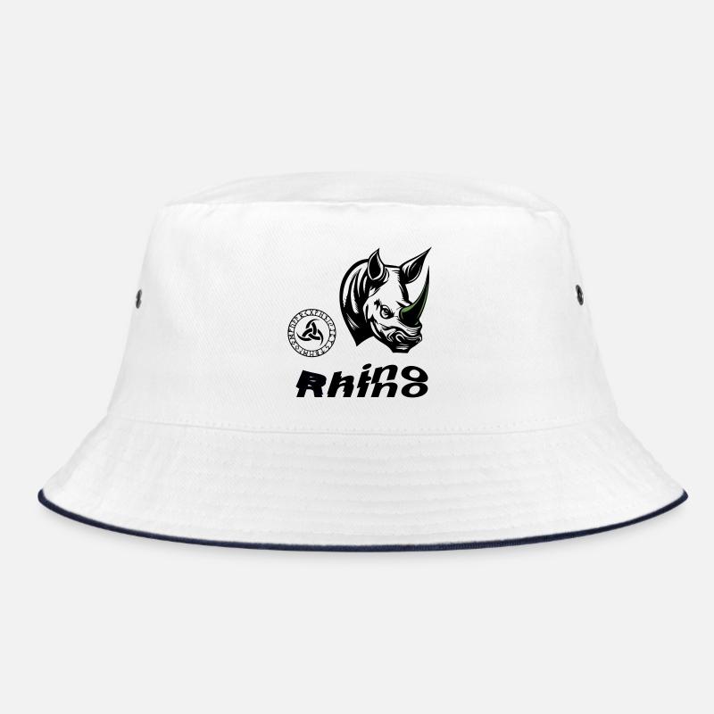 Rhino - Bucket Hat - white/navy