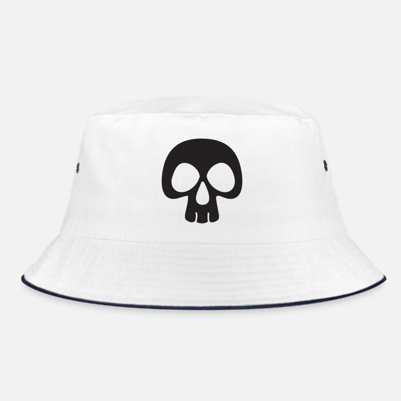 Skull Cute & Bold Halloween Art Bucket Hat