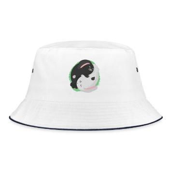 Lapin Jin Jang - Bob - blanc/marine - Devant