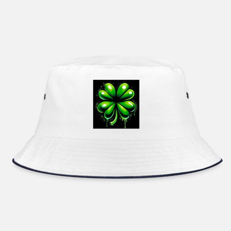 Vierblättriges Kleeblatt Bucket Hat