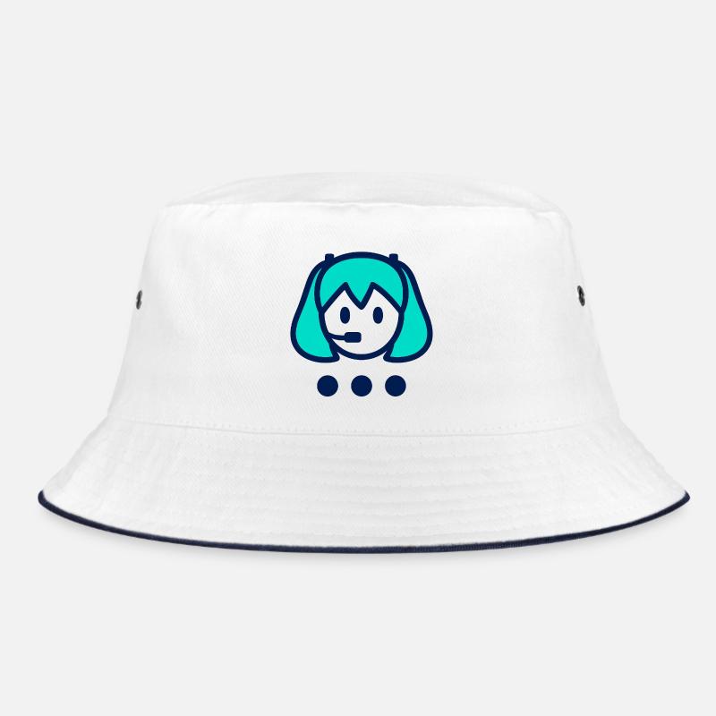 Digital Hatsune Miku Illustration Bucket Hat