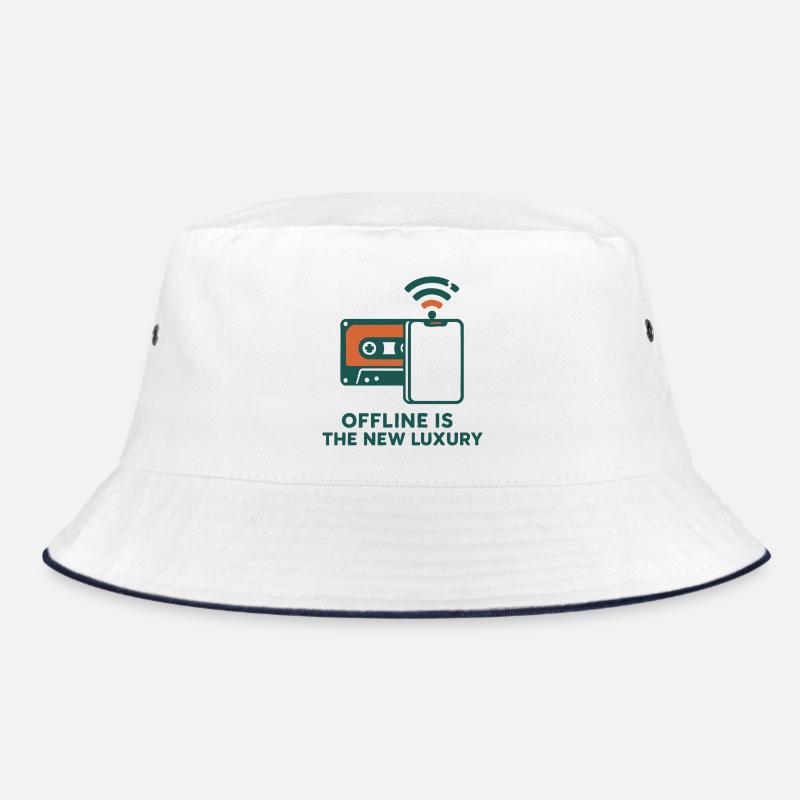 Offline is the new luxury Bucket Hat
