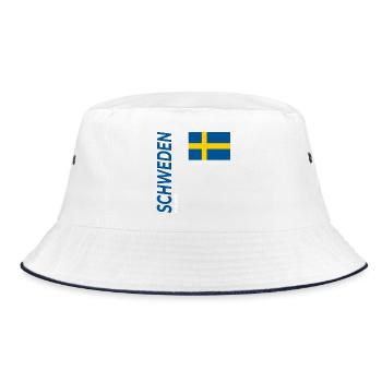 Faro - Bucket Hat - white/navy - Front