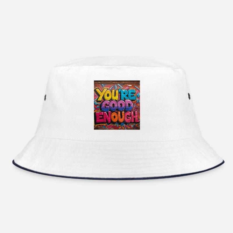 Inspiring Graffiti Text Art Bucket Hat