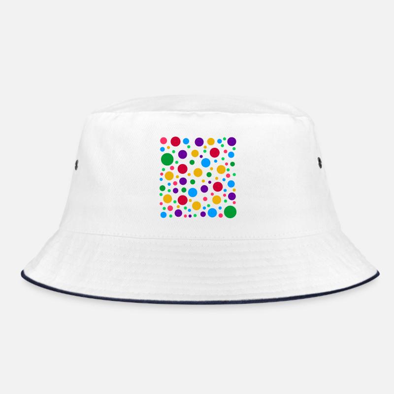 Buntes Polka Dot Muster – hell fleckig gepunktet Bucket Hat