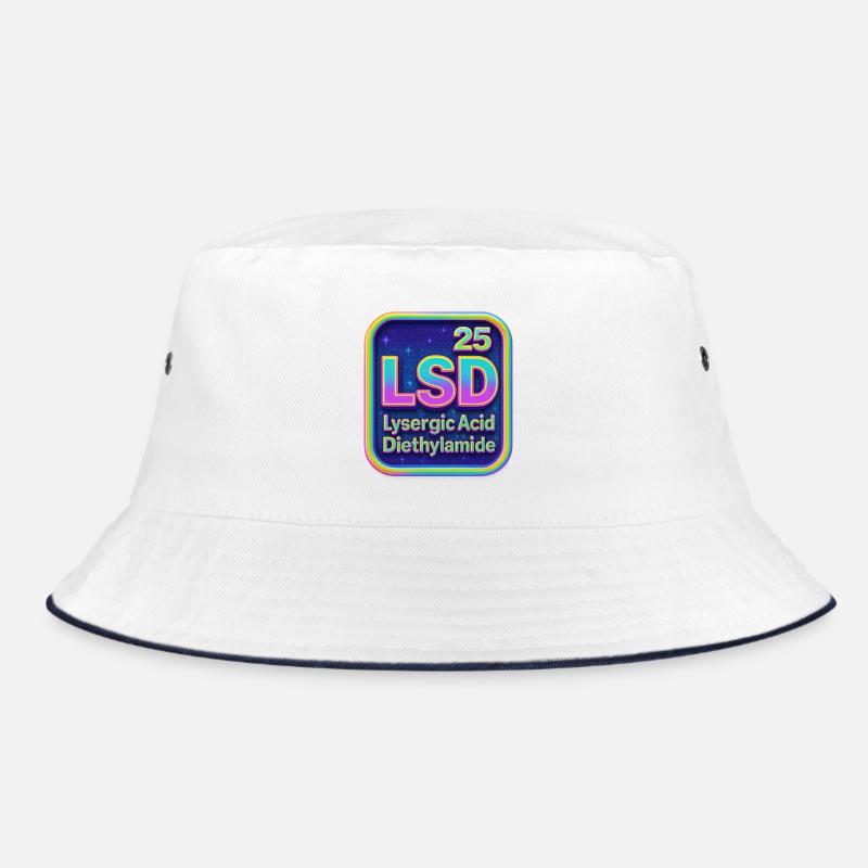 Neon Psychedelic Acid Retro Bucket Hat