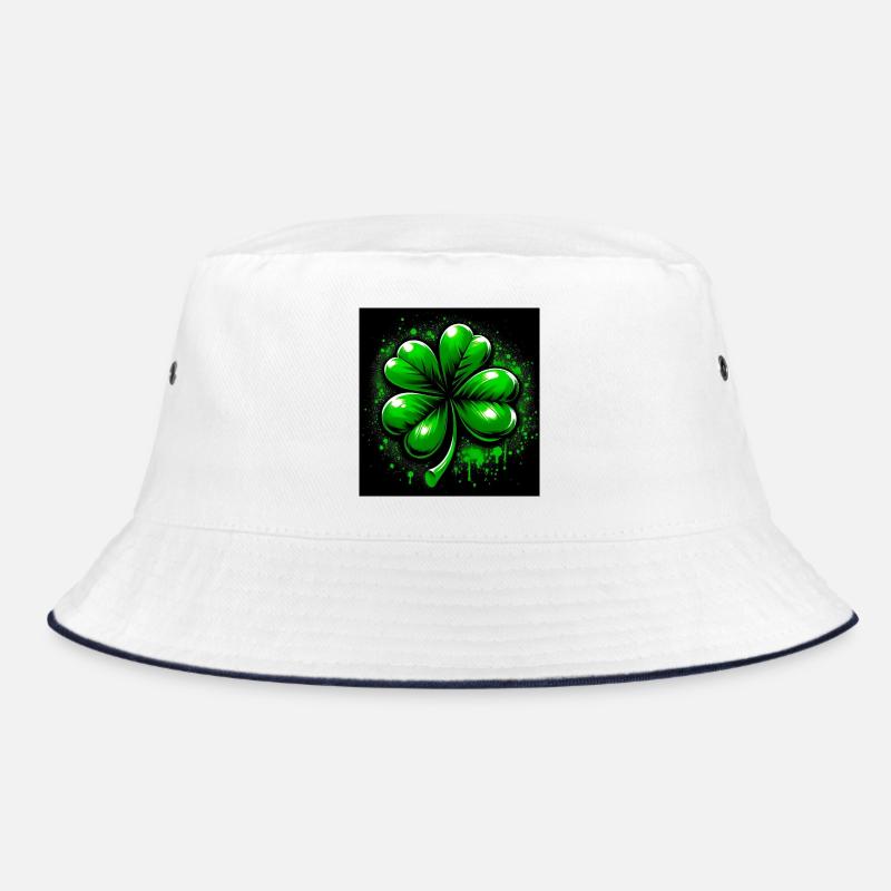 Vierblättriges Kleeblatt Bucket Hat