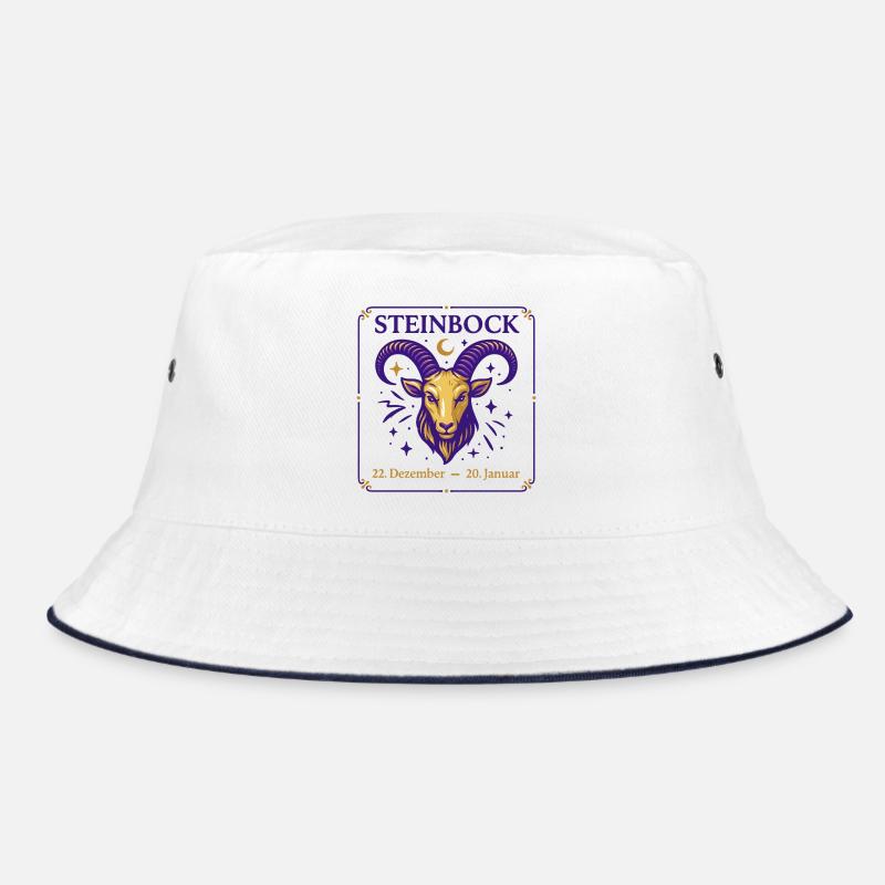 Sternzeichen Steinbock Bucket Hat