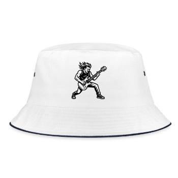 Rocker - Bucket Hat - white/navy - Front