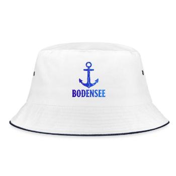 Bateau de vacances au lac de Constance - Bob - blanc/marine - Devant