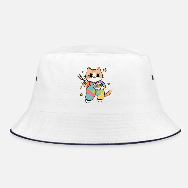 Chat Ramen Kimono Coloré Bob