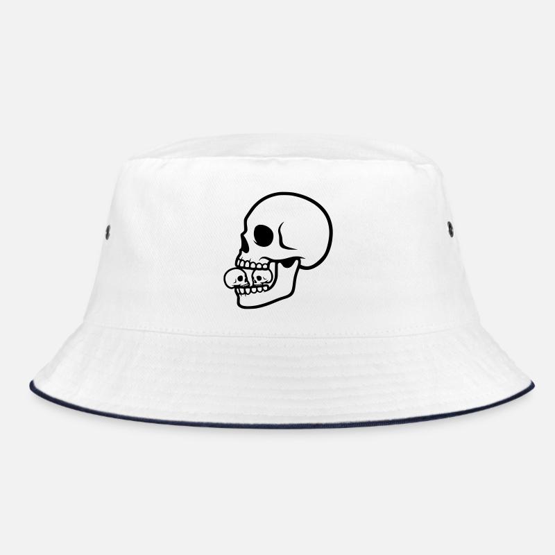 Macabre Skull | Horror Design Bucket Hat