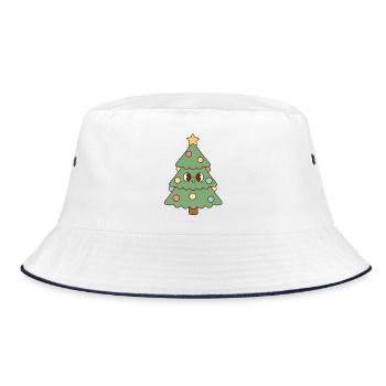 Arbre de Noël - Bob - blanc/marine - Devant