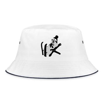 Bonhomme de neige - Bob - blanc/marine - Devant