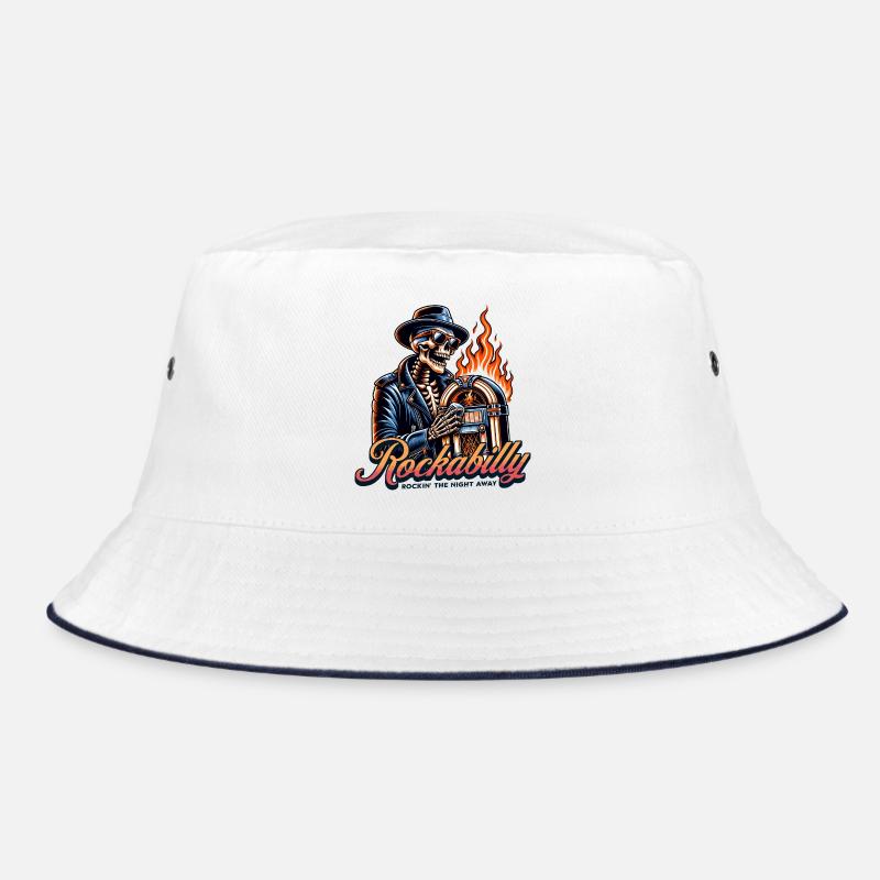 Rock and Roll Always and Forever Rockabilly 2025 Bucket Hat