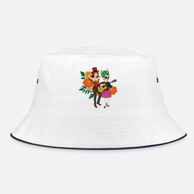 LOS WONDER MUERTOS – nette Leute Bucket Hat