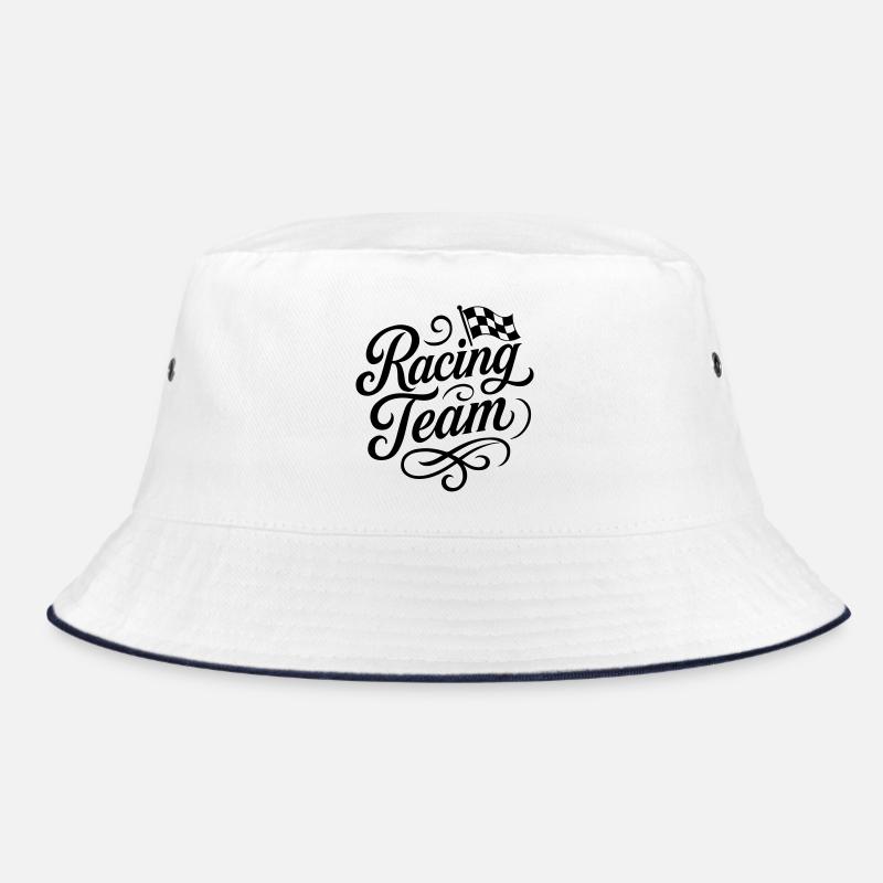 Racing Team Racing Flag Bucket Hat