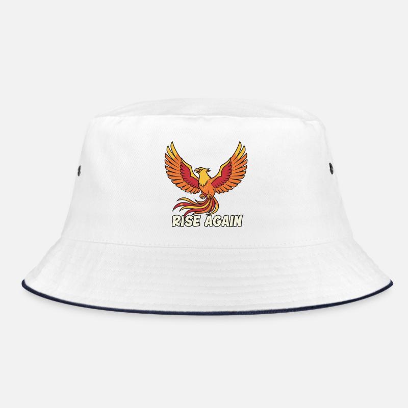 Phönix Rise Again Motiv Bucket Hat