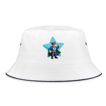 SUPER HERO - baby & kids - Bob - blanc/marine - Devant