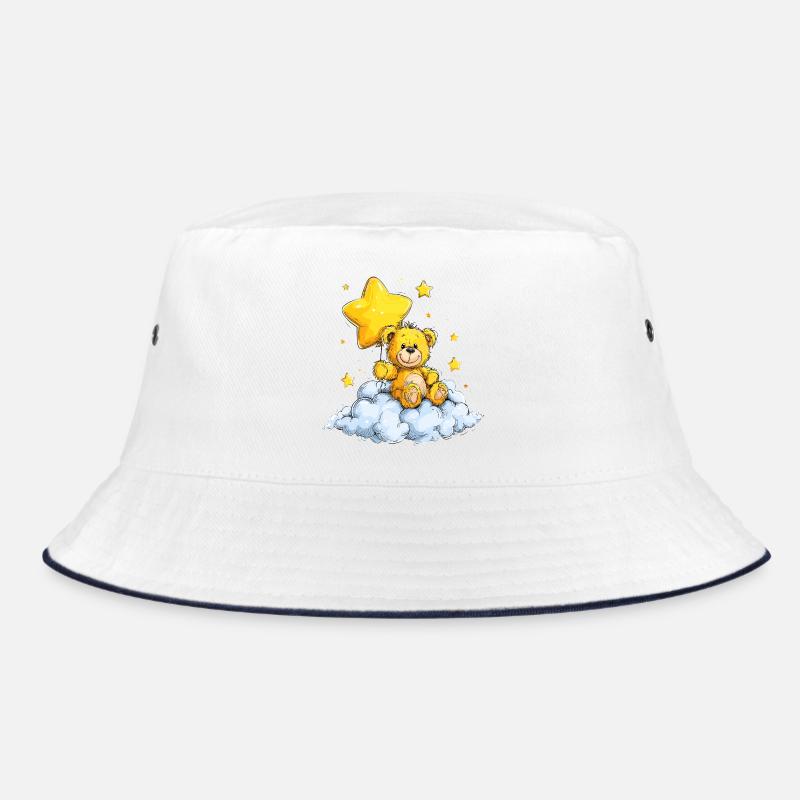 Star Bear on Cloud – Cuddle Dream Bucket Hat