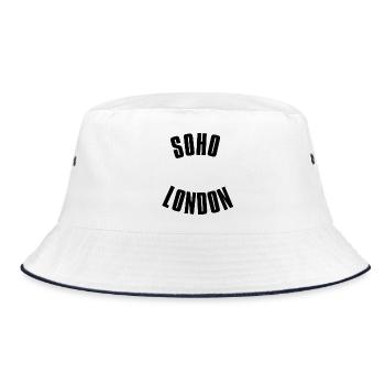 Logo du Cercle de SoHo London - Bob - blanc/marine - Devant