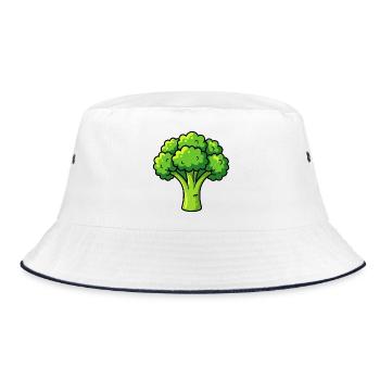 Brocoli - Bob - blanc/marine - Devant