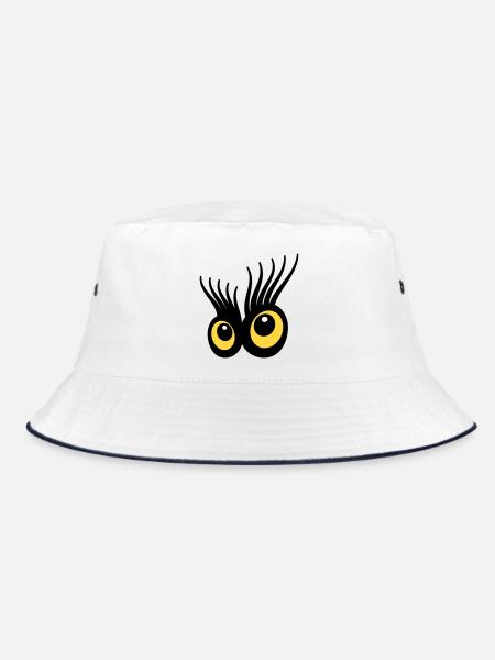 Yeux - Bob - blanc/marine