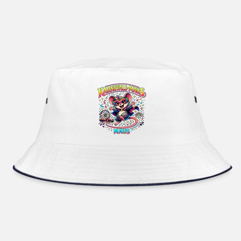 Karnevalsmaus Fasching Kostüm Niedlich Geschenk Bucket Hat