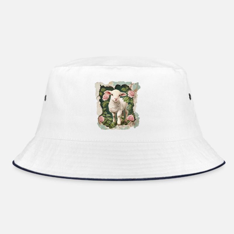 Lamb Vintage Bucket Hat