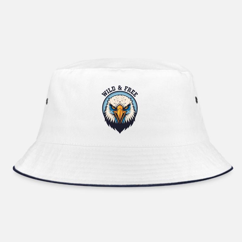 Wild and Free Eagle Bucket Hat