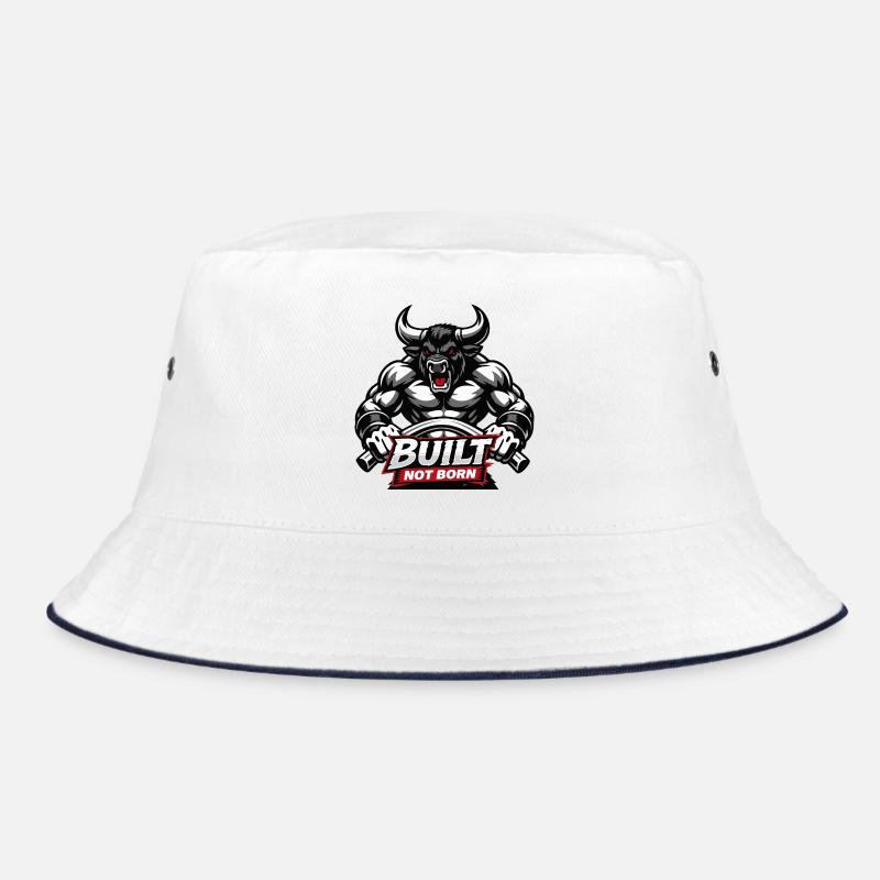 Bodybuilder /  Minotaurus / Built not born         Bucket Hat